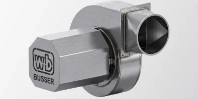 Ventilador radial / Ventilador 200mm de acero inoxidable giro a derechas